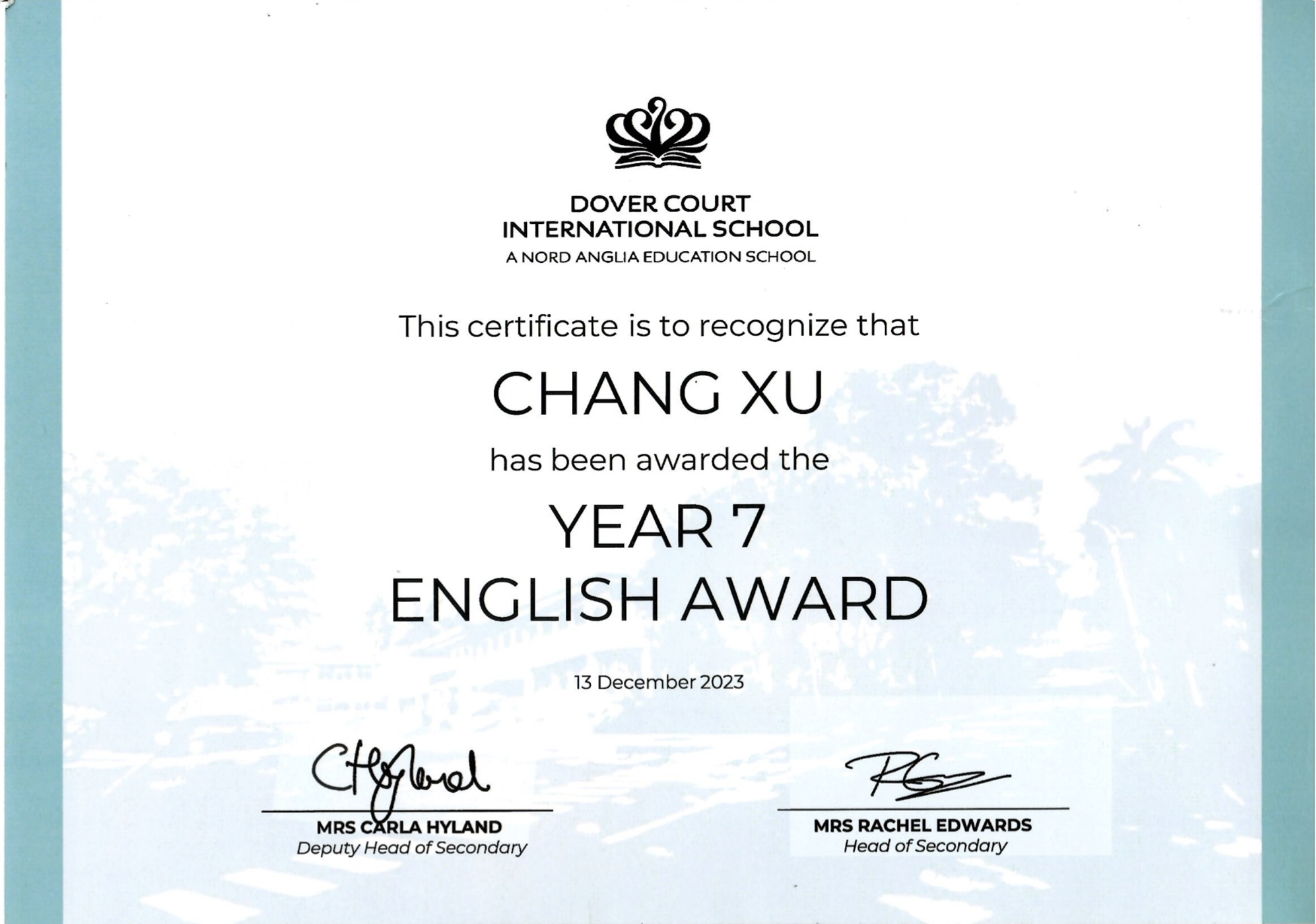 English Award
